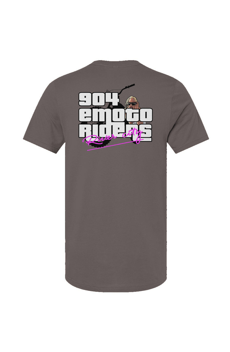 904 Emoto Rider Shirt Black/White/Grey